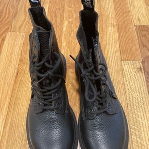 Doc Martin side zip hightop boot